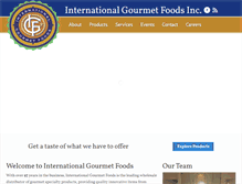 Tablet Screenshot of igf-inc.com